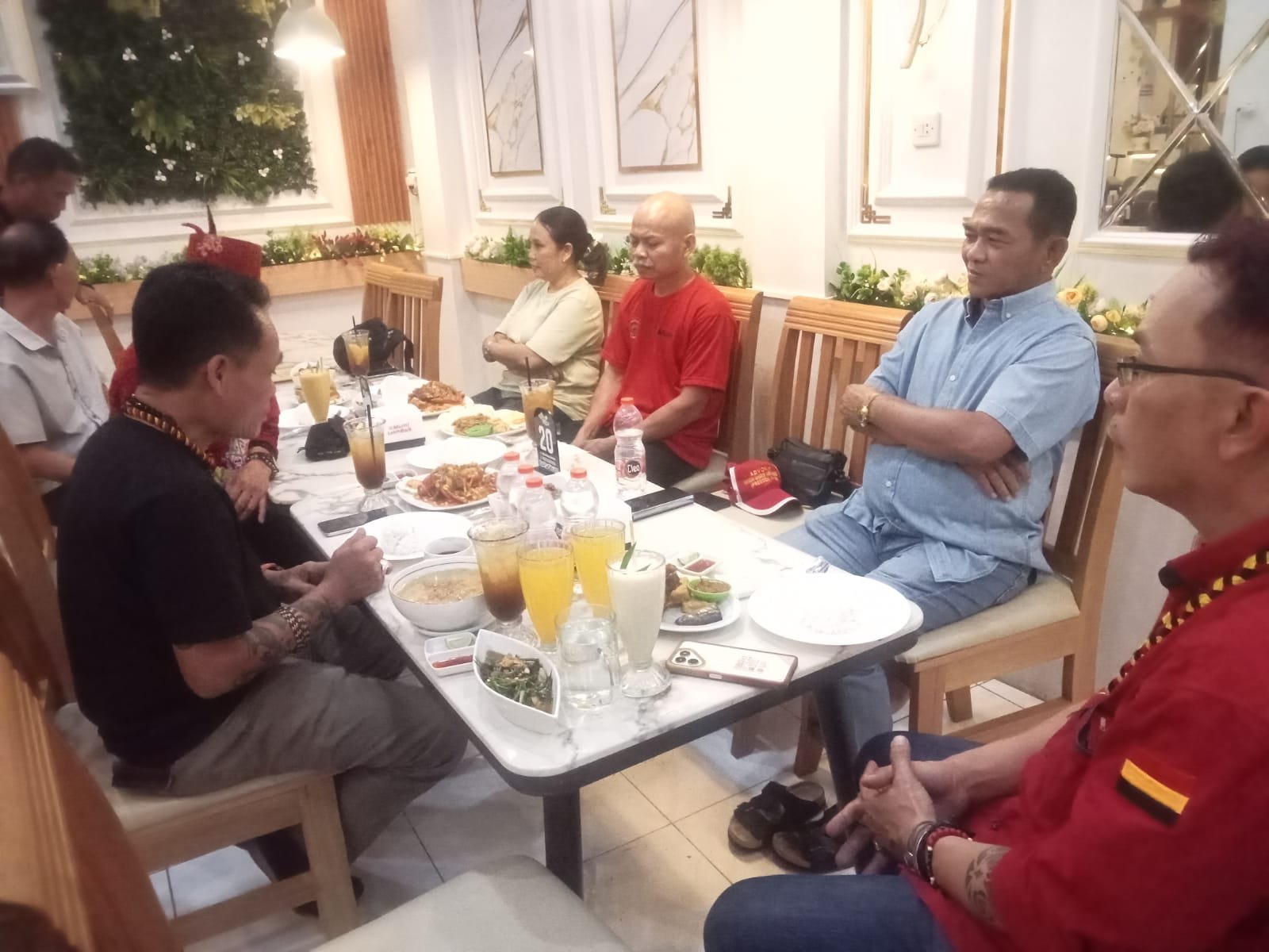 Kunjungan Rombongan DPP Mangkok Merah Borneo Bersatu ke Kabupaten Barito Selatan