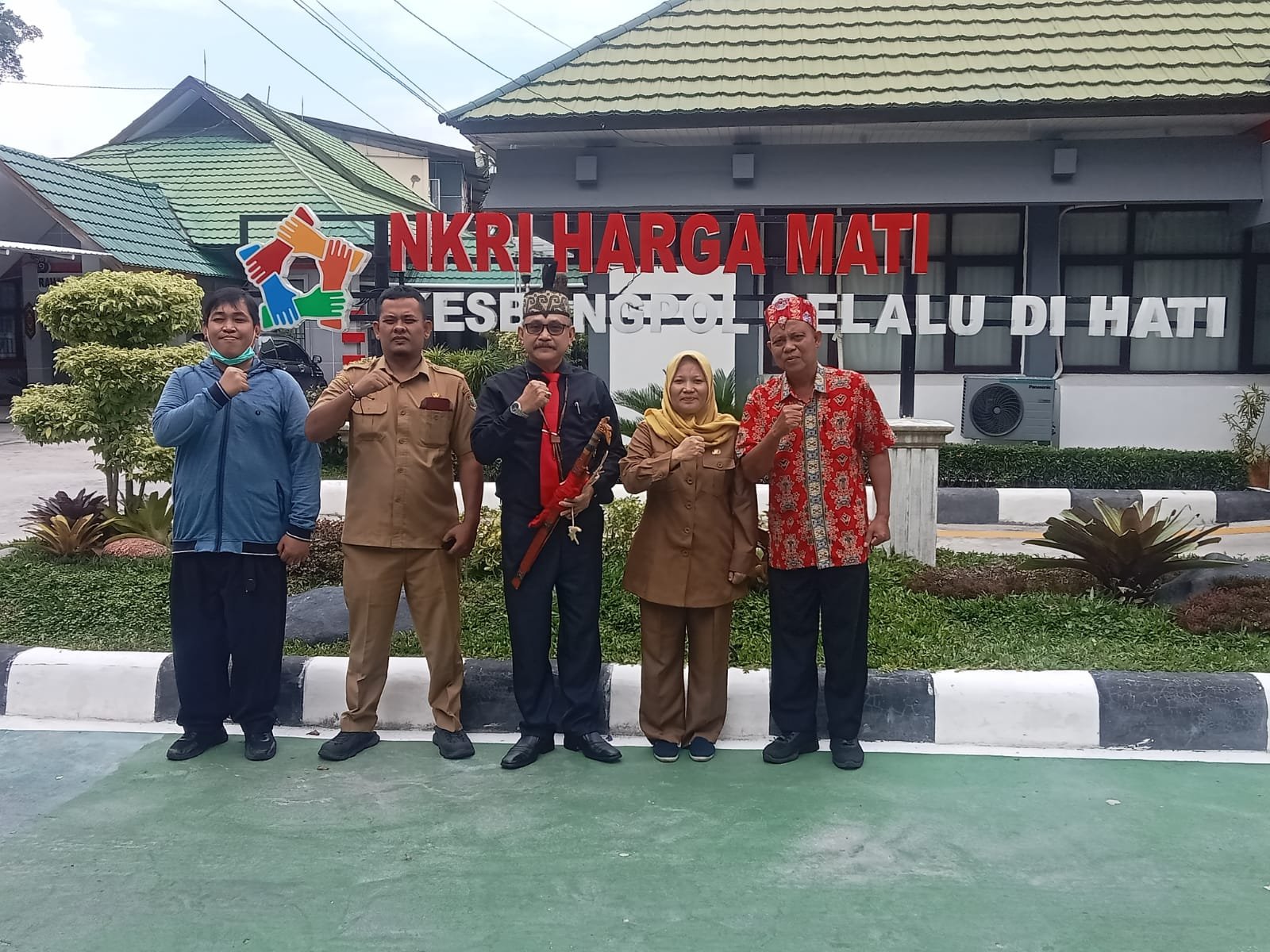 DPD Mangkok Merah Borneo Bersatu Resmi Ajukan Pencatatan Keberadaan ke Kesbangpol Kalteng